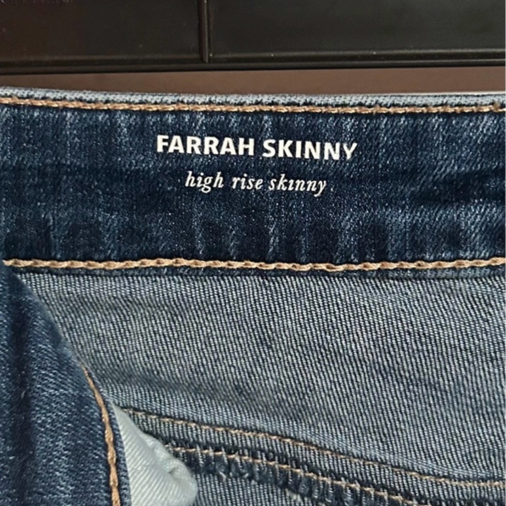 AG Adriano Goldschmied Farrah Skinny high rise Jeans - Picture 5 of 6